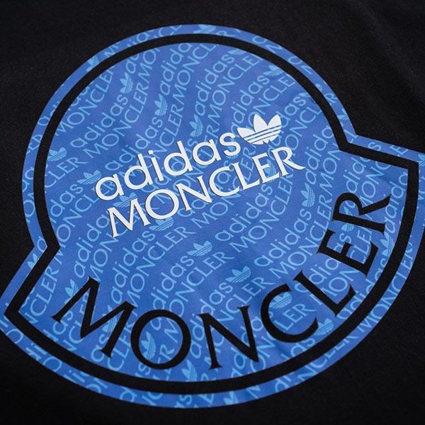 n級品 おすすめ モンクレール アディダス コラボ★ロゴプリント Tシャツ moi26413